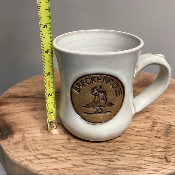 🟤 Breckenridge - Colorado Springs - Ceramic Clay Pottery Crafted Coffee Mug Cup - Picture 9 of 11